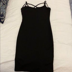 Black cocktail event formal dress